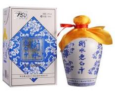 67°衡水老白干蓝花瓷750ml
