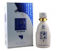 43°十年衡水老白干500ml